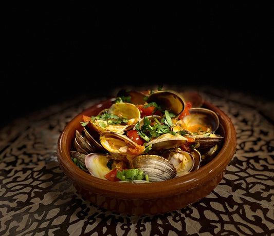 Photo of Mustapha's recipe for Manila clams with Mustapha's Harissa