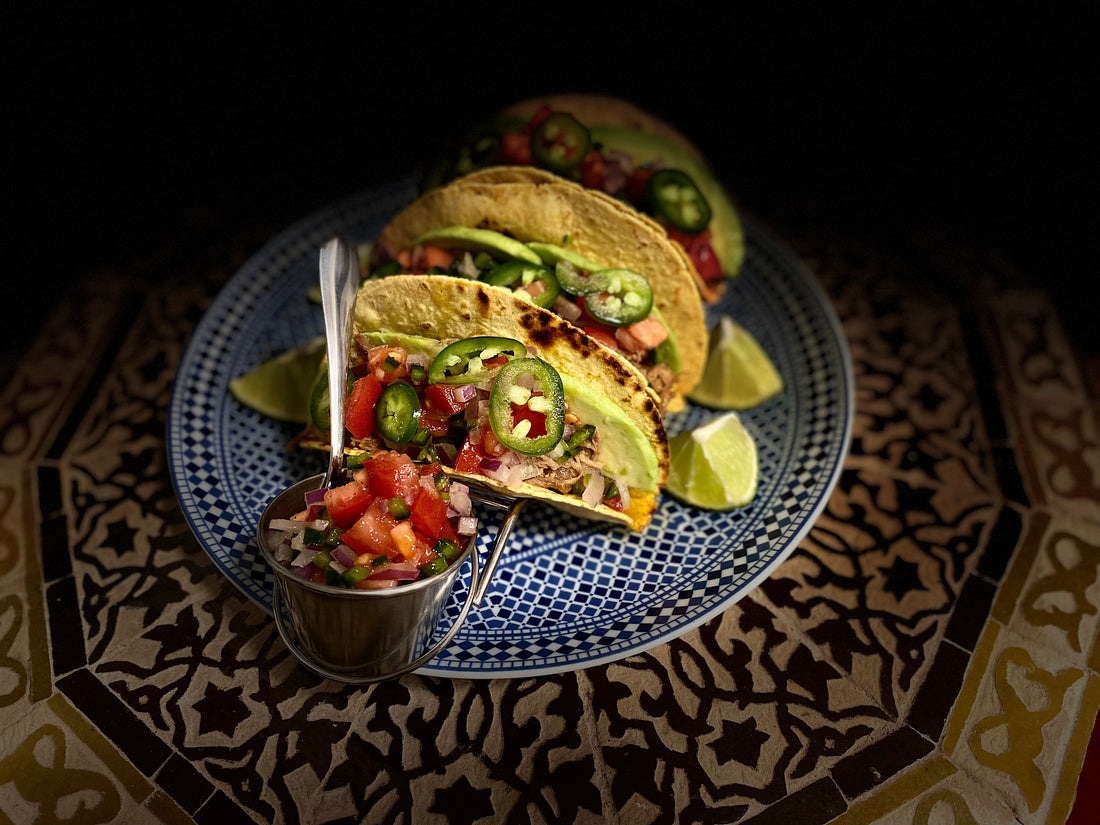 Pulled Pork Tacos with | Harissa