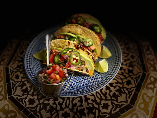 Pulled Pork Tacos with | Harissa