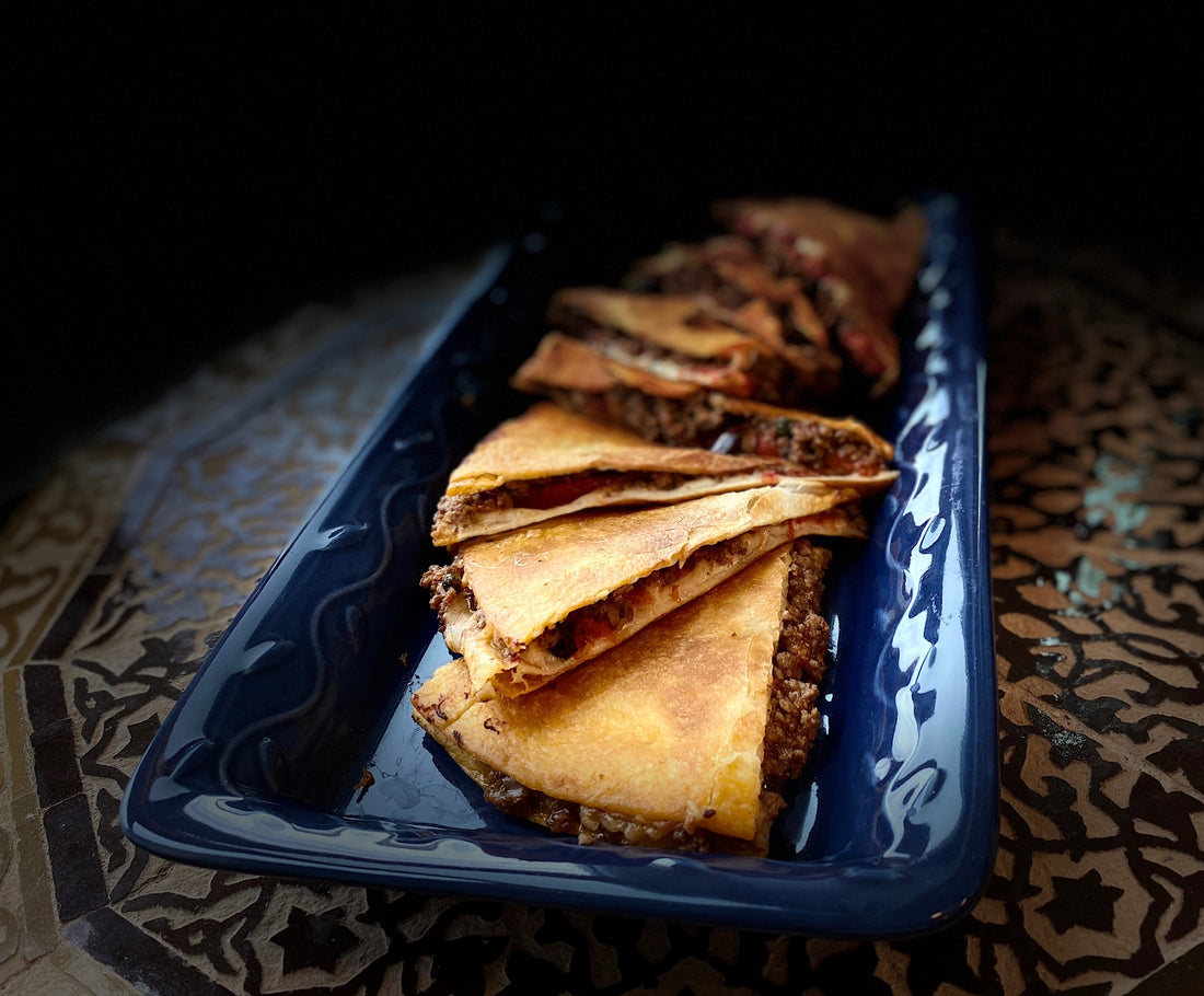 Quesadilla Bolognese Puttanesca with | Harissa